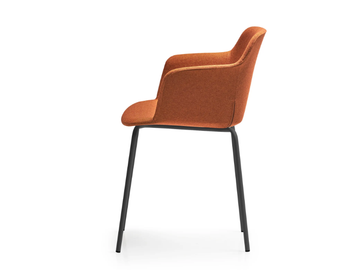 DEEP COVER - Chair with armrests by Quinti Sedute - view 2